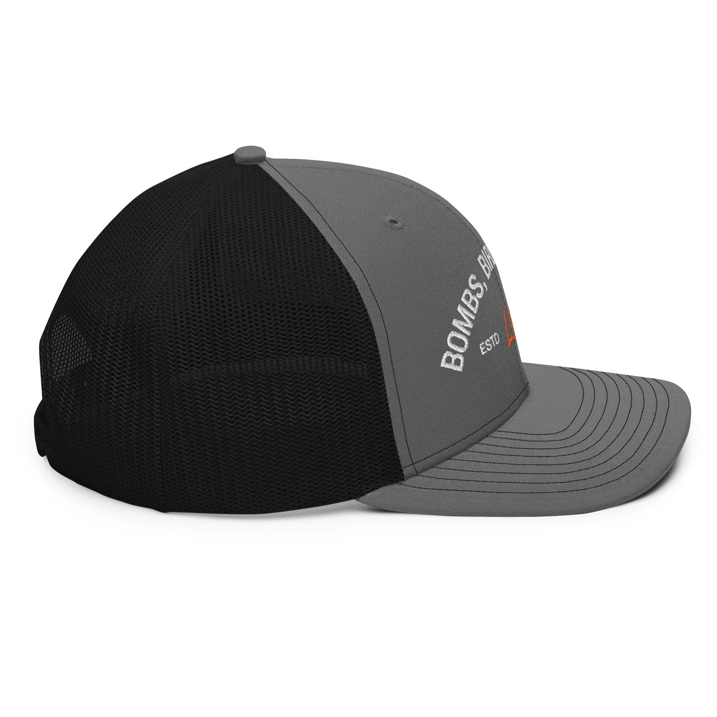 Land Shark Golf "BOMBS, BIRDIES, & BEERS" (Black) - Trucker Cap