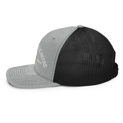 Land Shark Golf "BOMBS, BIRDIES, & BEERS" (Black) - Trucker Cap