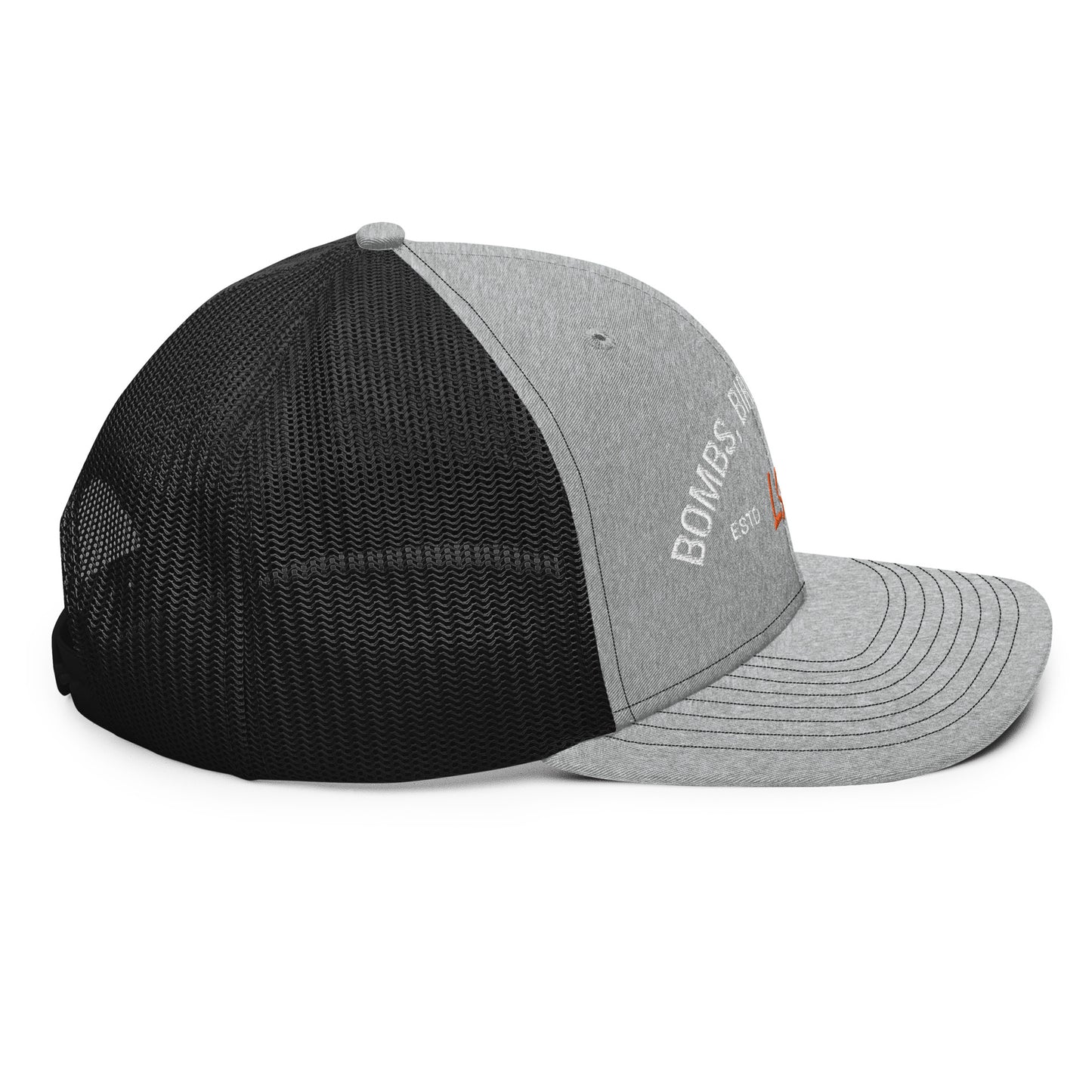 Land Shark Golf "BOMBS, BIRDIES, & BEERS" (Black) - Trucker Cap